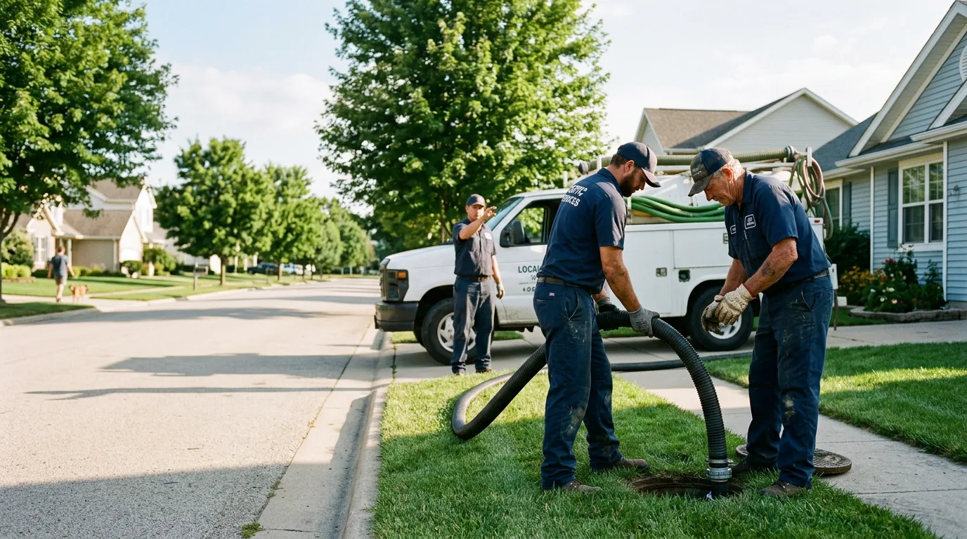 Septic Tank Cleaning in Hobart, OK